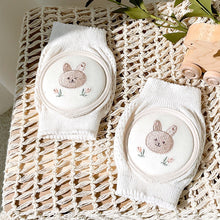 Load image into Gallery viewer, Baby Cartoon Knee Pads Cotton Mesh Crawling Elbow
