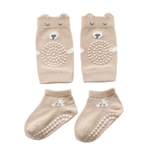 Load image into Gallery viewer, Autumn Baby Knee Pads Socks Set