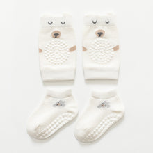 Load image into Gallery viewer, Autumn Baby Knee Pads Socks Set