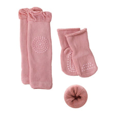 Load image into Gallery viewer, Baby Knee Pads Socks Set Protector for Girls Boy