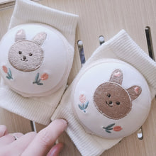 Load image into Gallery viewer, Baby Cartoon Knee Pads Cotton Mesh Crawling Elbow